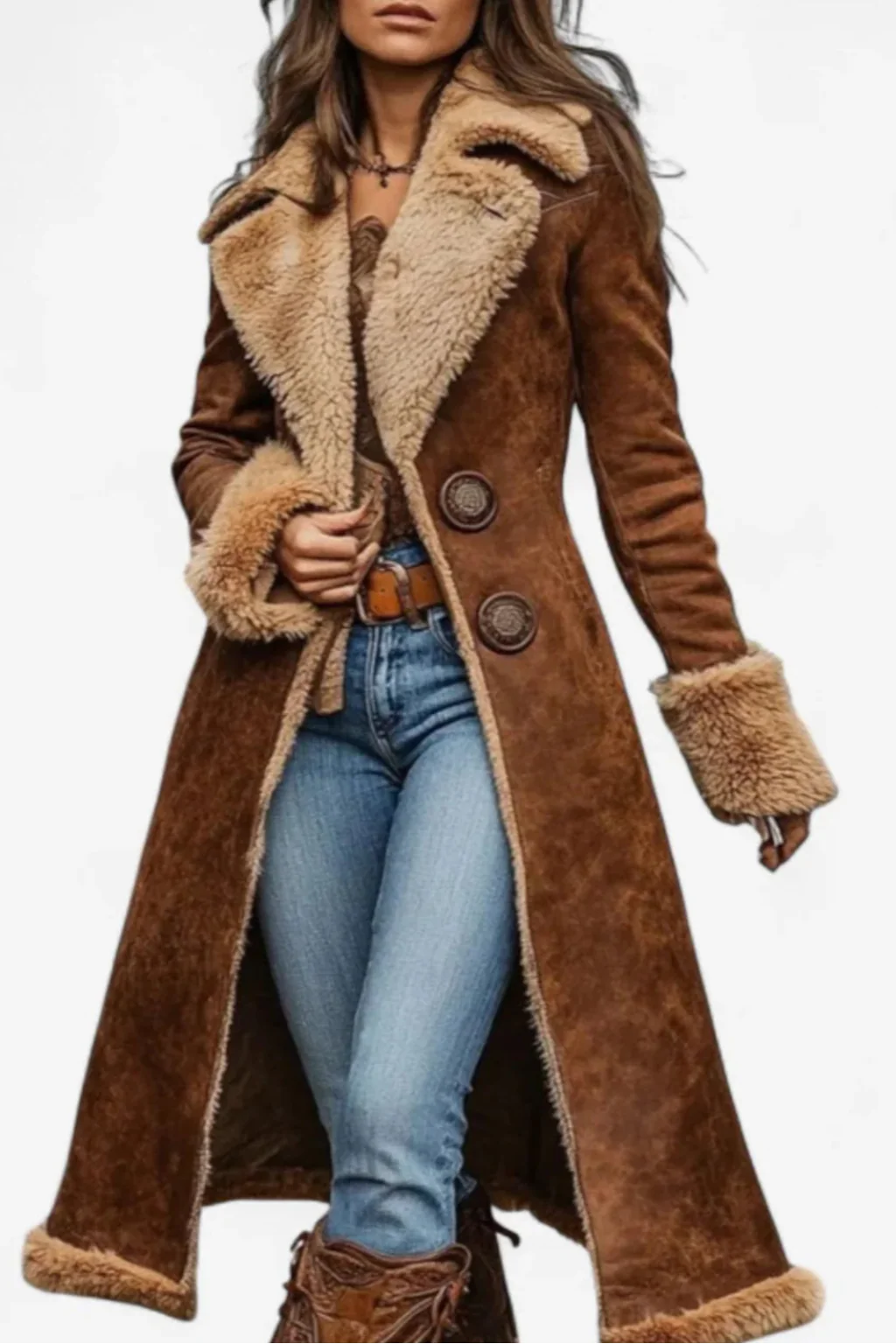 Edda - Long Coat vintage